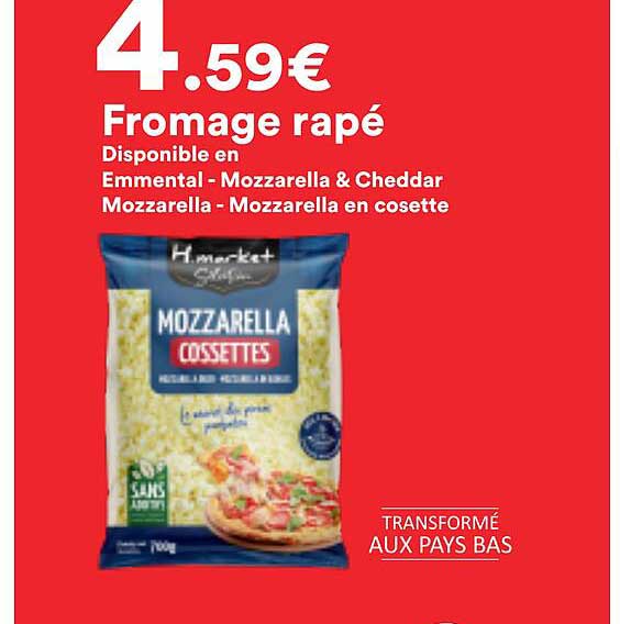 Fromage râpé