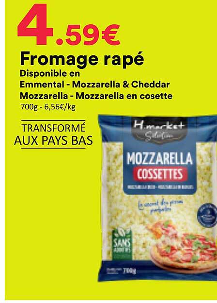 Fromage râpé