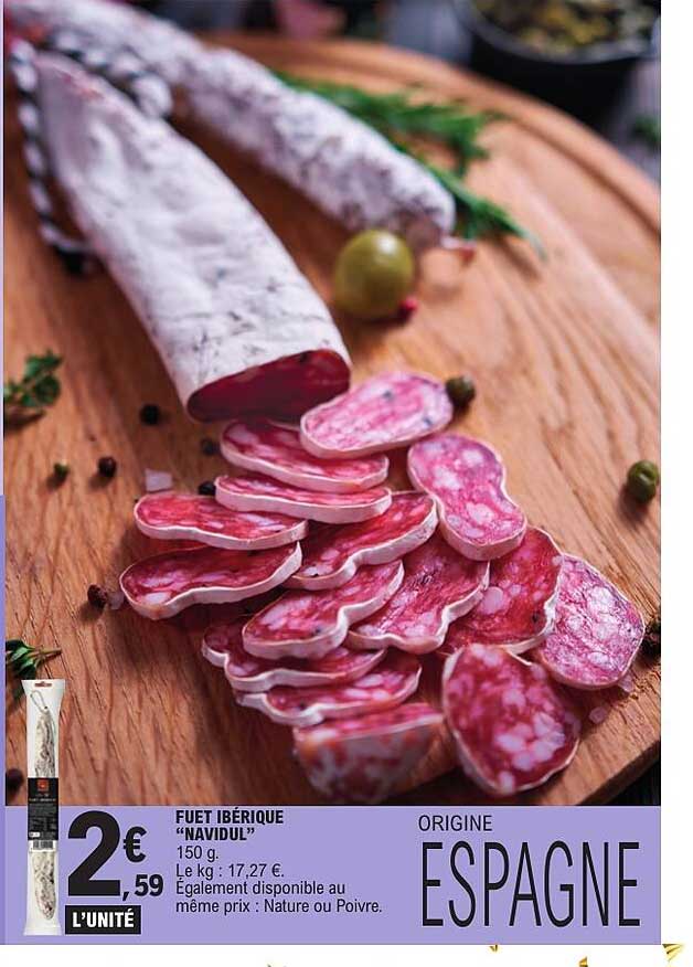 FUET IBÉRIQUE “NAVIDUL”