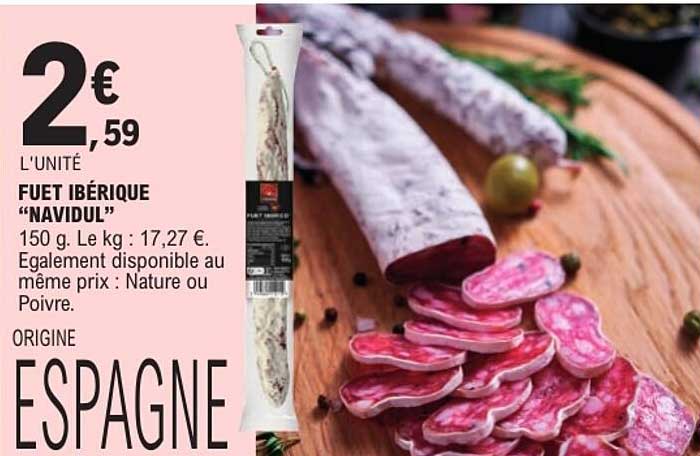 FUET IBÉRIQUE "NAVIDUL"