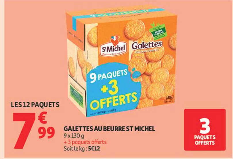 GALETTES AU BEURRE ST MICHEL