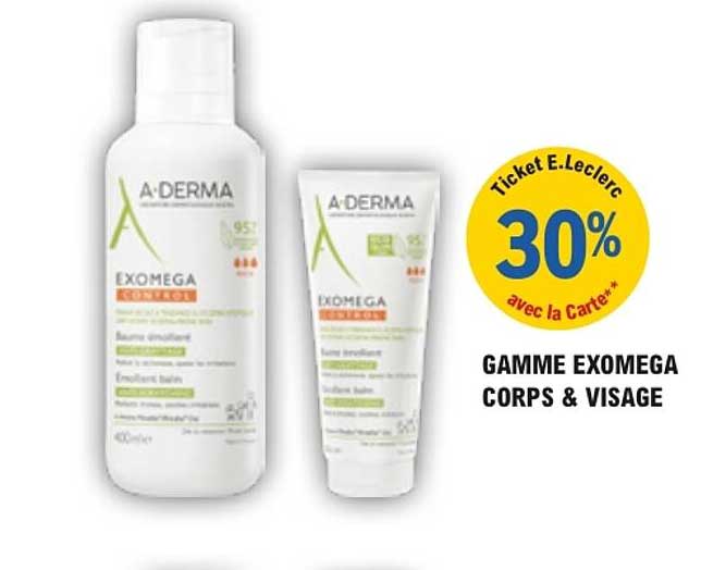 GAMME EXOMEGA CORPS & VISAGE