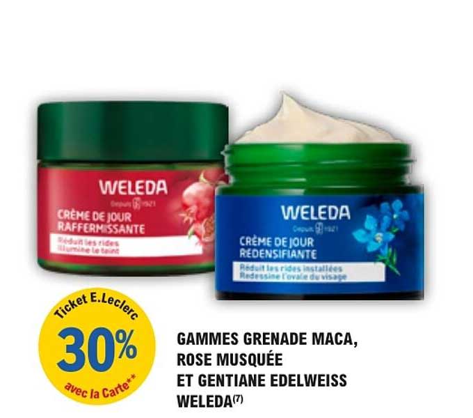 GAMMES GRENADE MACA, ROSE MUSQUÉE ET GENTIANE EDELWEISS WELEDA(7)