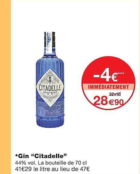 *Gin “Citadelle”