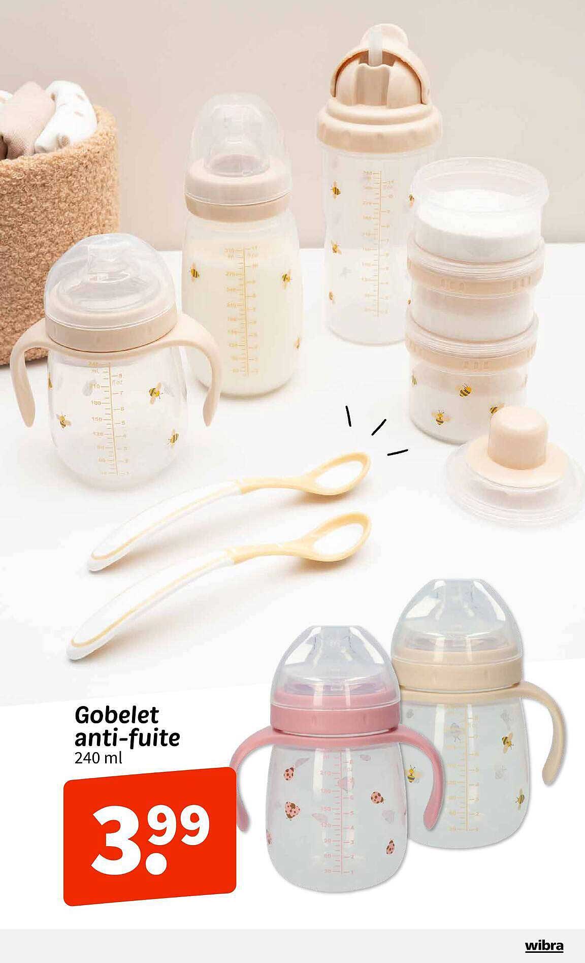 Gobelet anti-fuite 240 ml