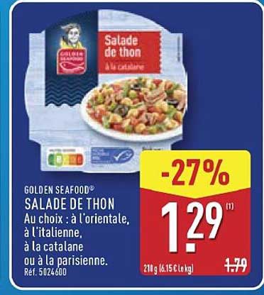 GOLDEN SEAFOOD® SALADE DE THON