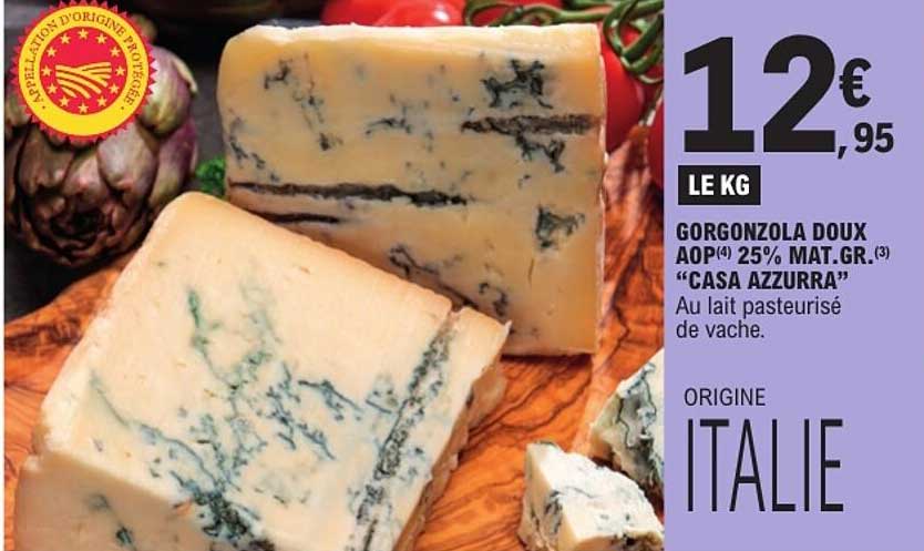 GORGONZOLA DOUX AOP(4) 25% MAT.GR.(3) “CASA AZZURRA”
