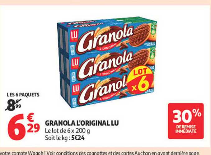 GRANOLA L'ORIGINAL LU