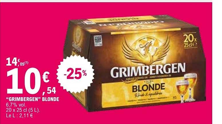 "GRIMBERGEN" BLONDE