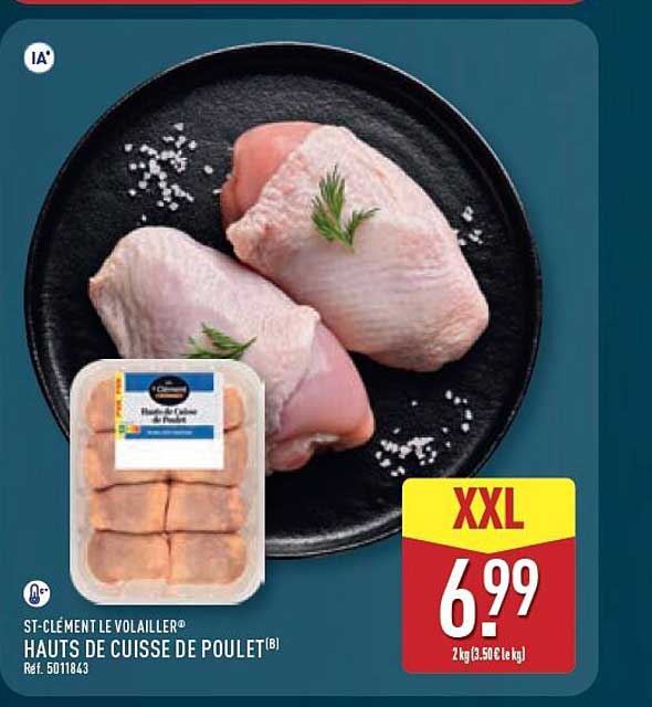 HAUTS DE CUISSE DE POULET