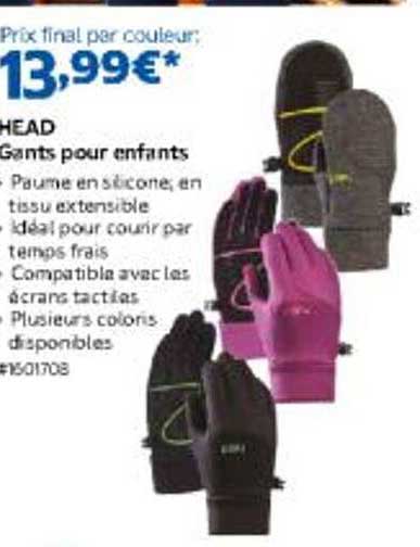 HEAD Gants pour enfants