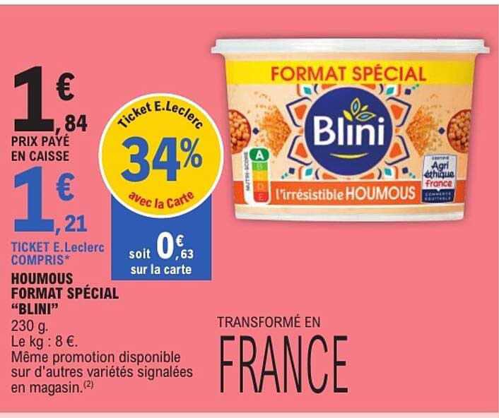 HOUmOUS FORMAT SPÉCIAL “BLINI”