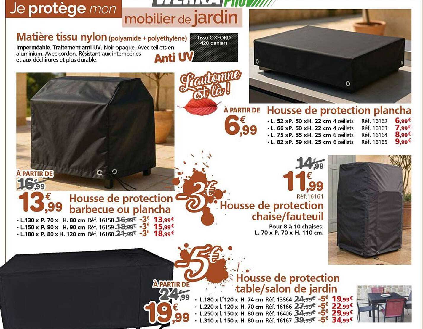 Housse de protection barbecue ou plancha