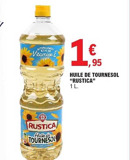 HUILE DE TOURNESOL “RUSTICA”