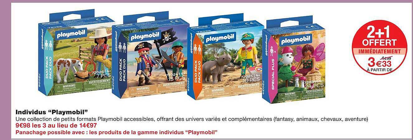 Individus “Playmobil”