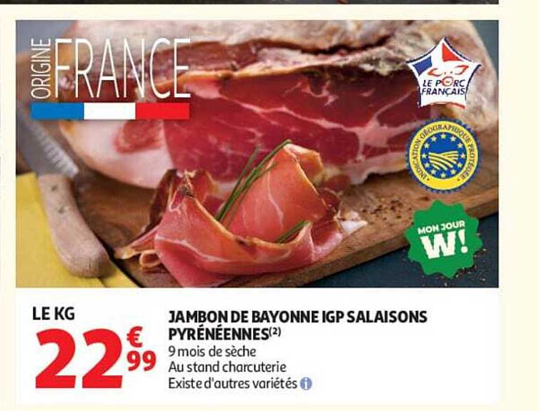 JAMBON DE BAYONNE IGP SALAISONS PYRÉNÉENNES(2)