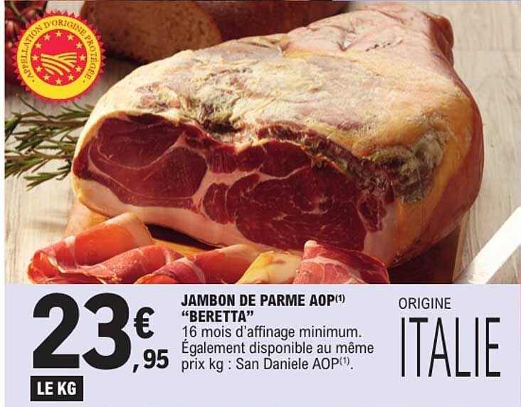 JAMBON DE PARME AOP(1) “BERETTA”