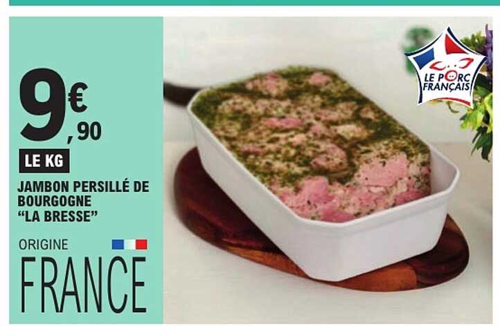 JAMBON PERSILLÉ DE BOURGOGNE “LA BRESSE”