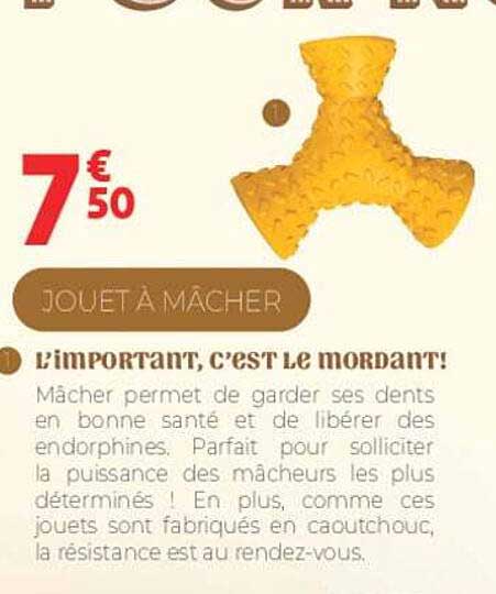 JOUET À MÂCHER