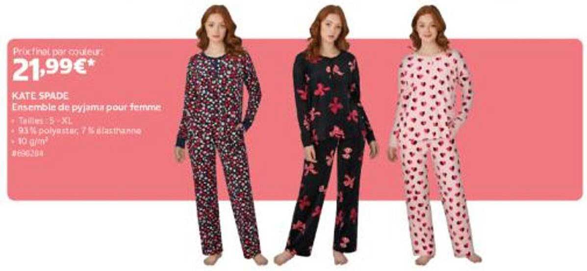 KATE SPADE Ensemble de pyjamas pour femme