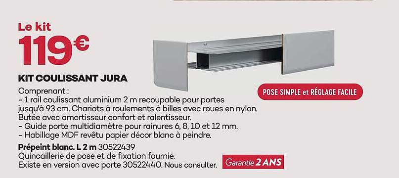 KIT COULISSANT JURA