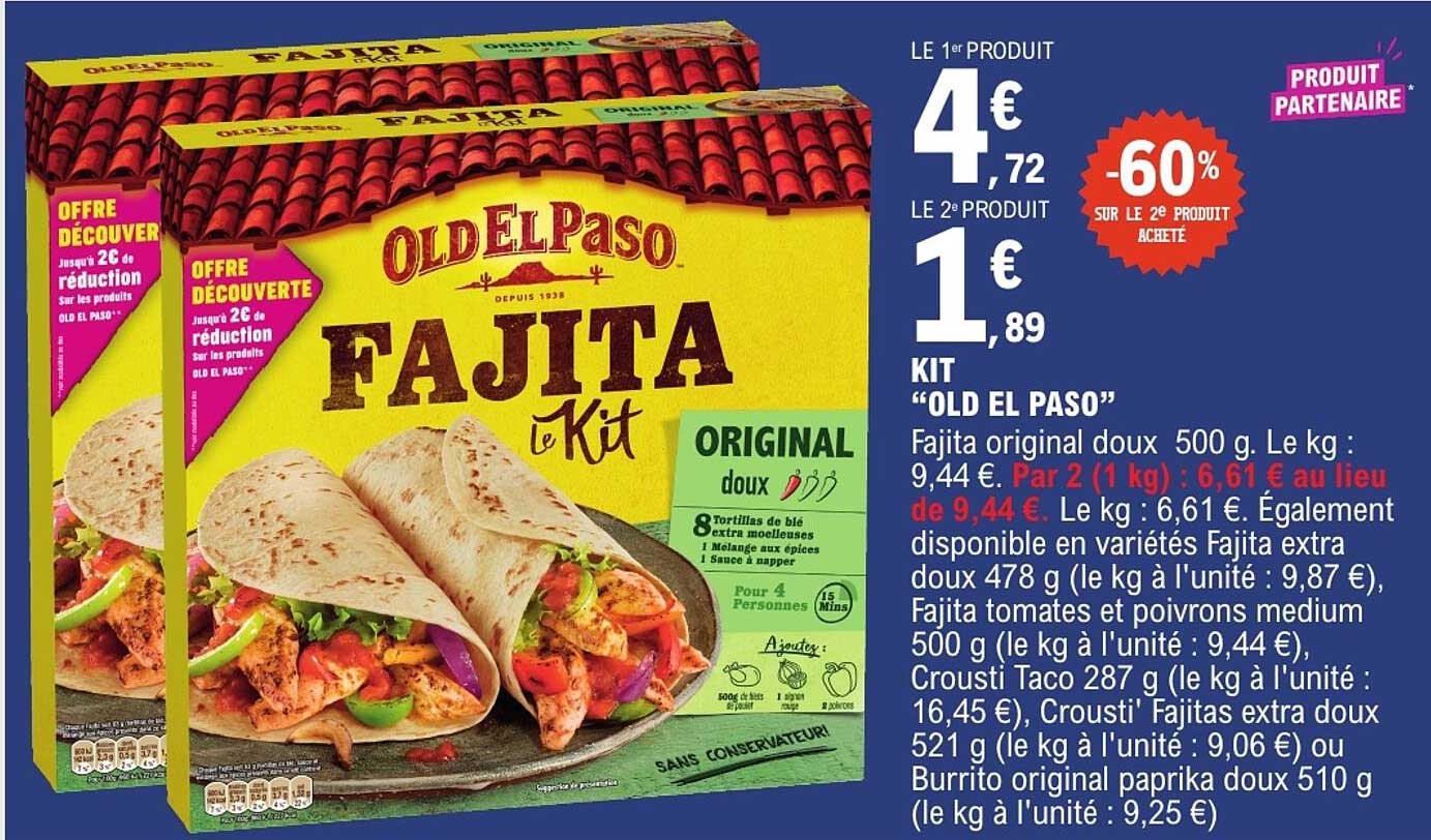 KIT “OLD EL PASO”
