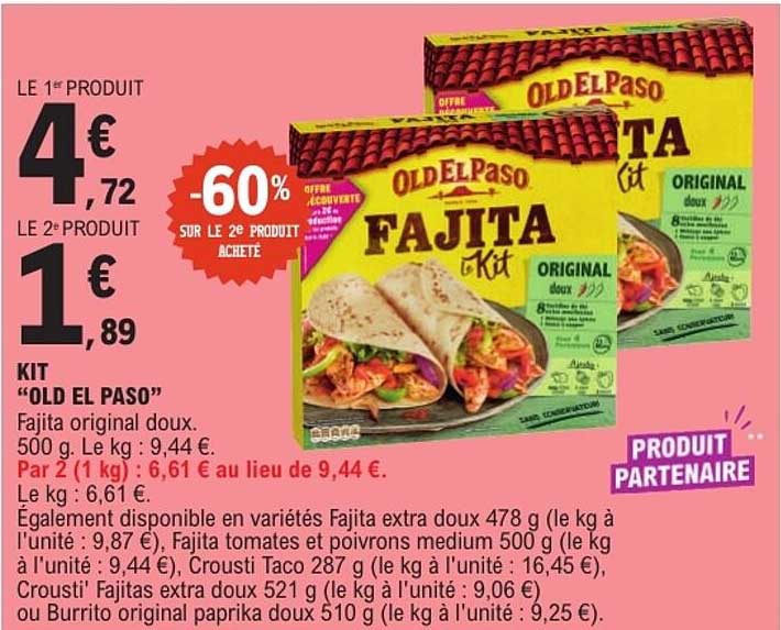 KIT “OLD EL PASO”