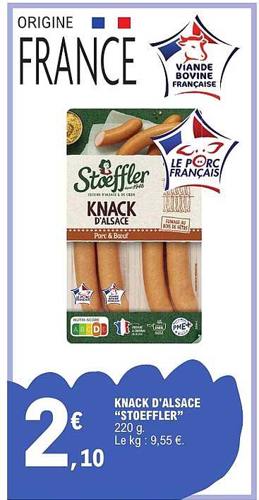 KNACK D'ALSACE "STOEFFLER"