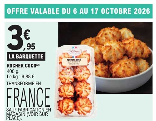 LA BARQUETTE ROCHER COCO(2)