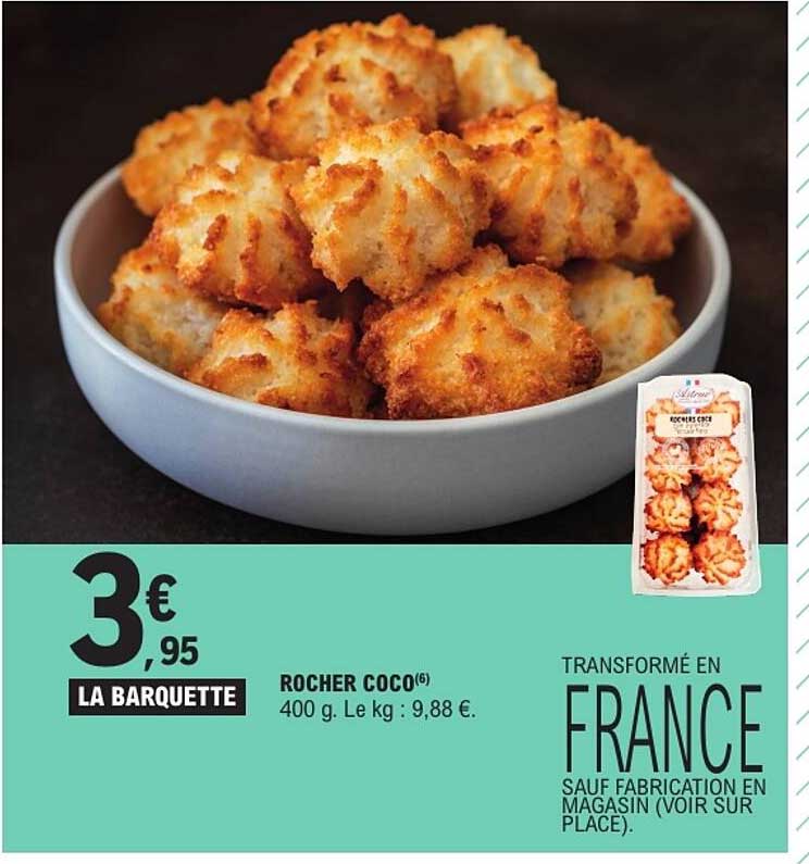 LA BARQUETTE ROCHER COCO(6)