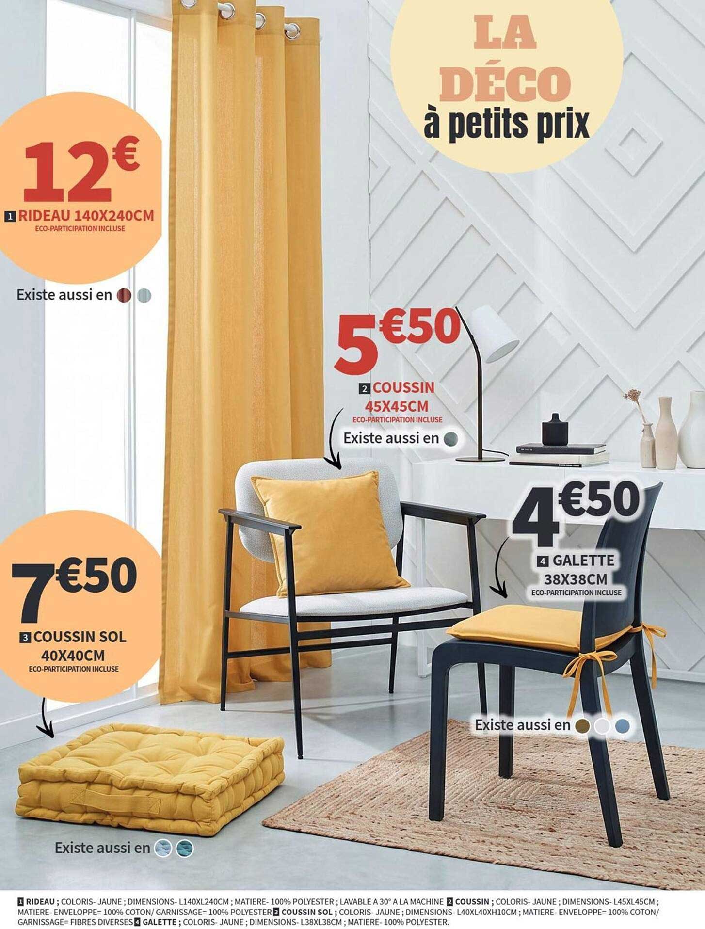 LA DÉCO à petits prix