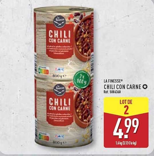 LA FINESSE® CHILI CON CARNE