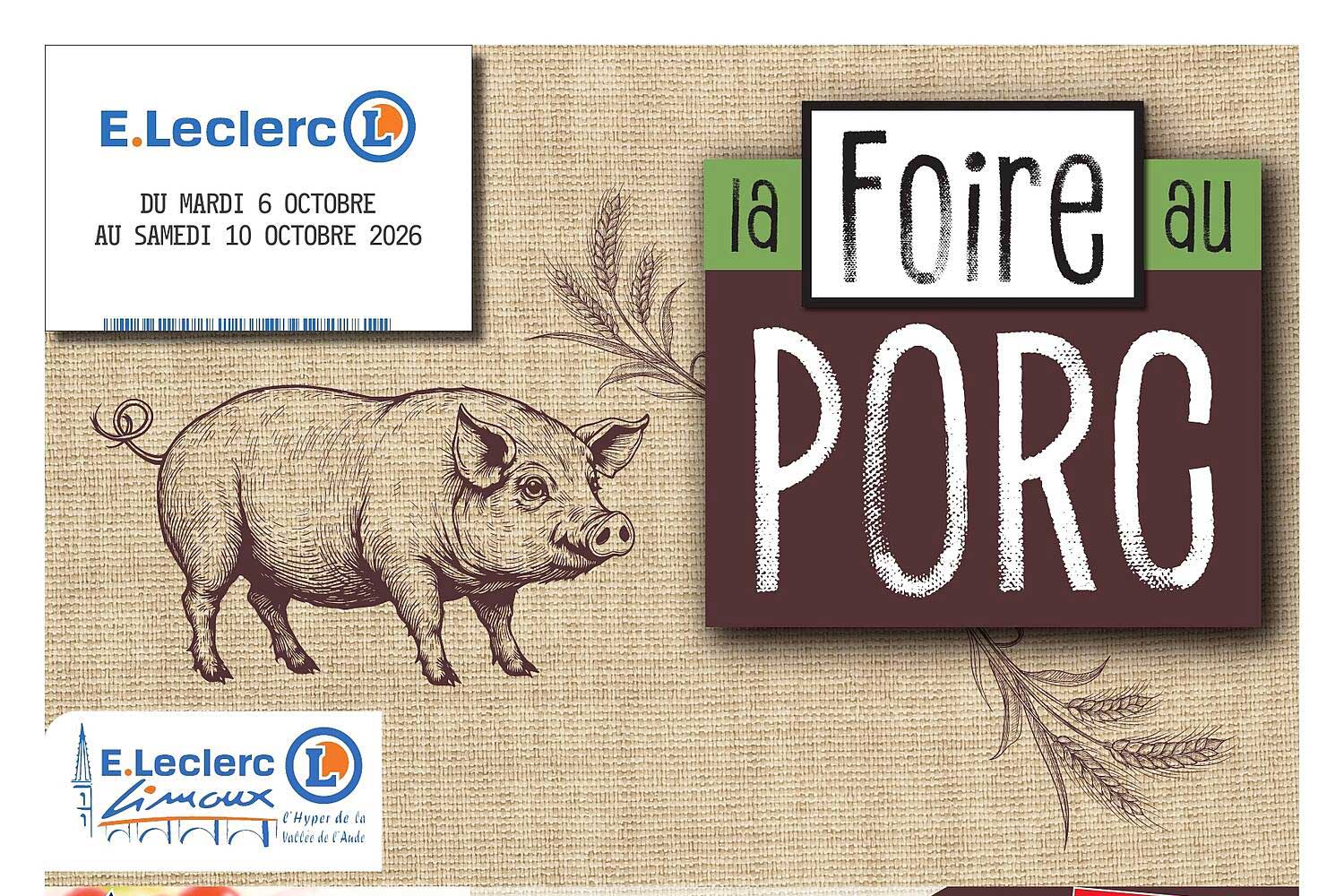 la Foire au PORC