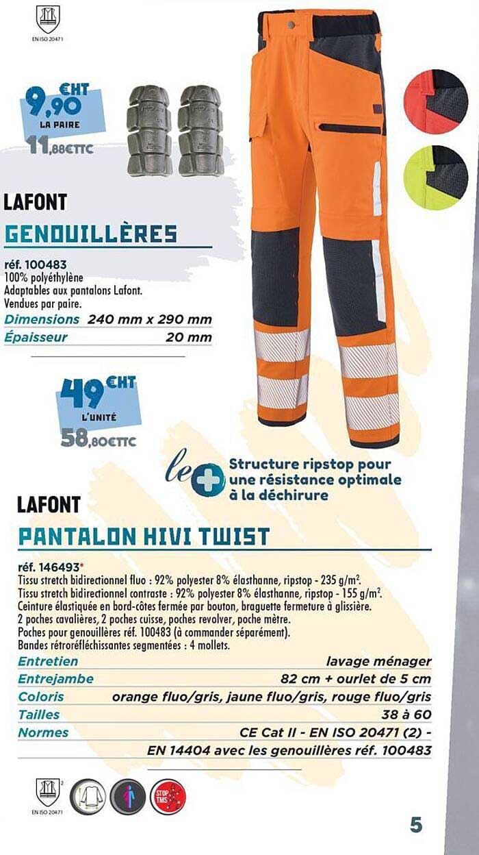 LAFONT GENOUILLÈRES