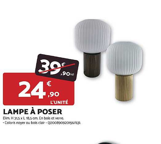 LAMPE À POSER