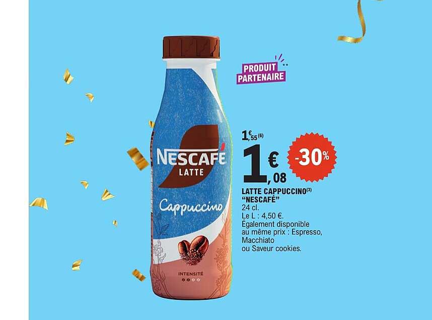 LATTE CAPPUCCINO "NESCAFÉ"