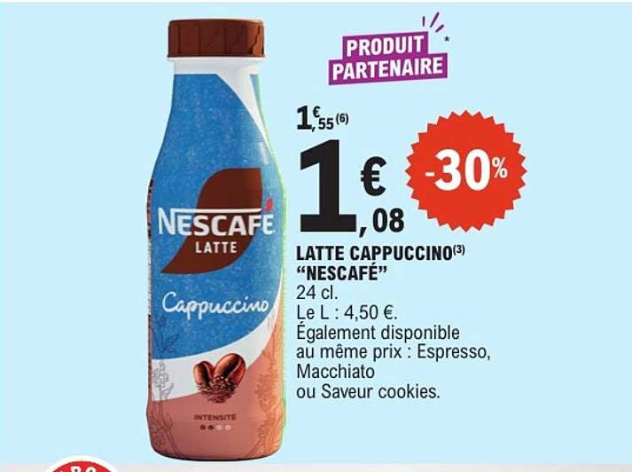 LATTE CAPPUCCINO “NESCAFÉ”