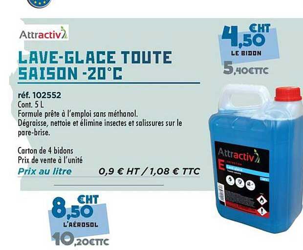 LAVE-GLACE TOUTE SAISON -20°C
