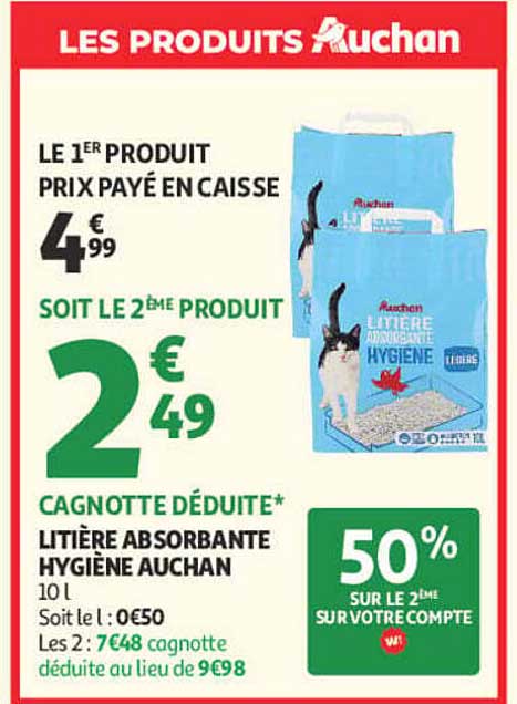 LE 1ER PRODUIT PRIX PAYÉ EN CAISSE