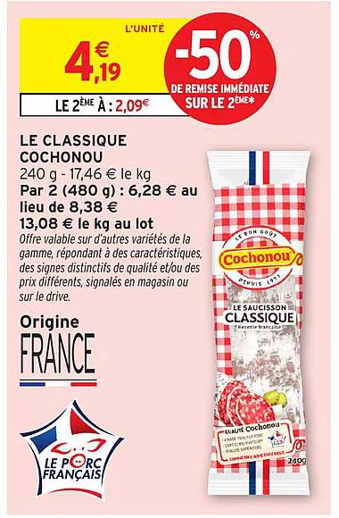 LE CLASSIQUE COCHONOU