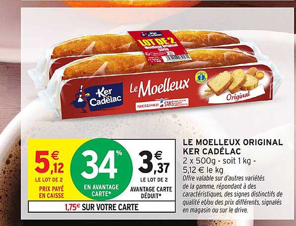 LE MOELLEUX ORIGINAL KER CADÉLAC