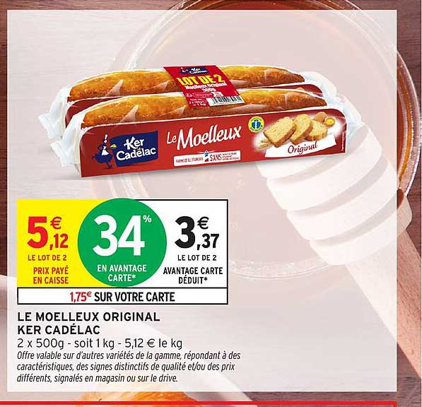 LE MOELLEUX ORIGINAL KER CADÉLAC