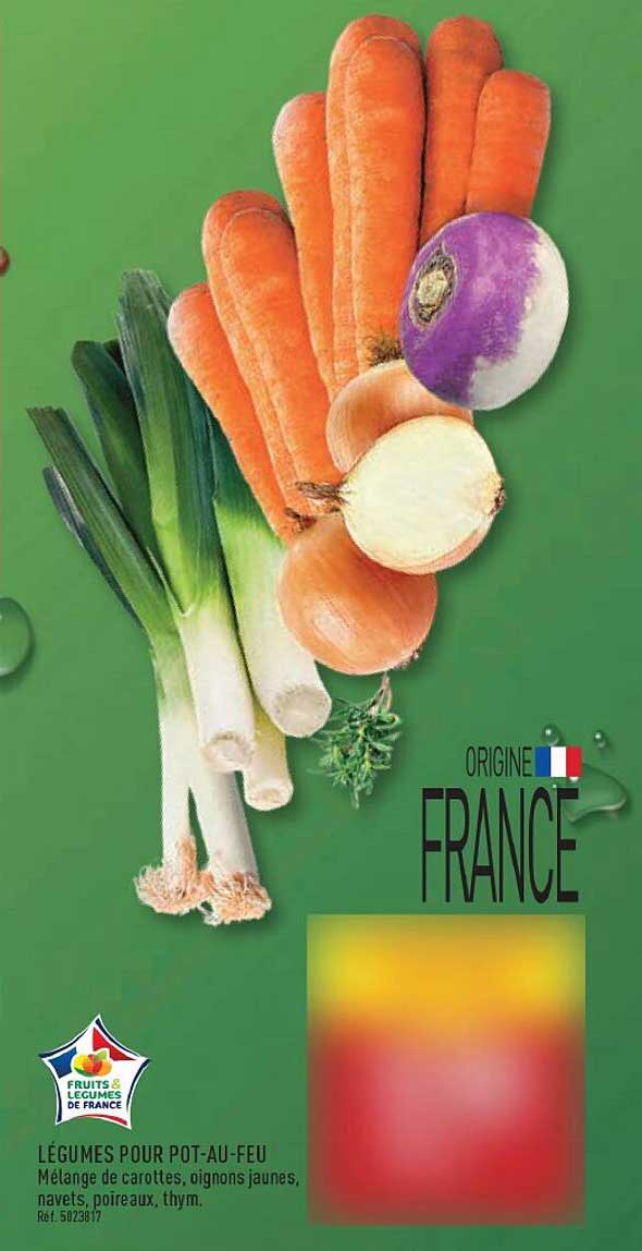 LÉGUMES POUR POT-AU-FEU