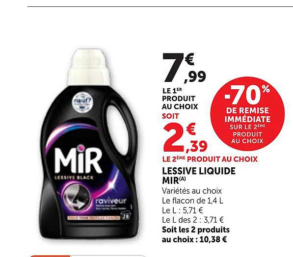 LESSIVE LIQUIDE MIR(A)