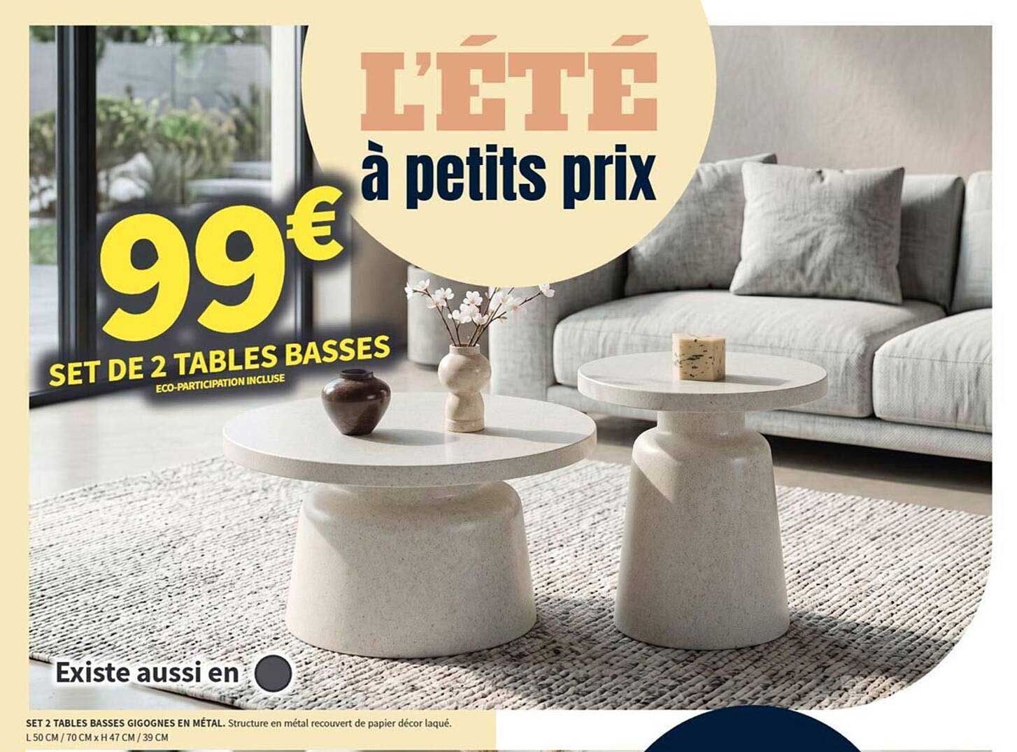 L'ÉTÉ à petits prix