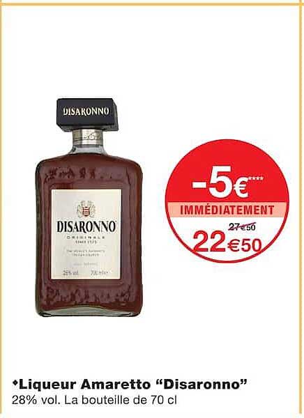 Liqueur Amaretto "Disaronno"