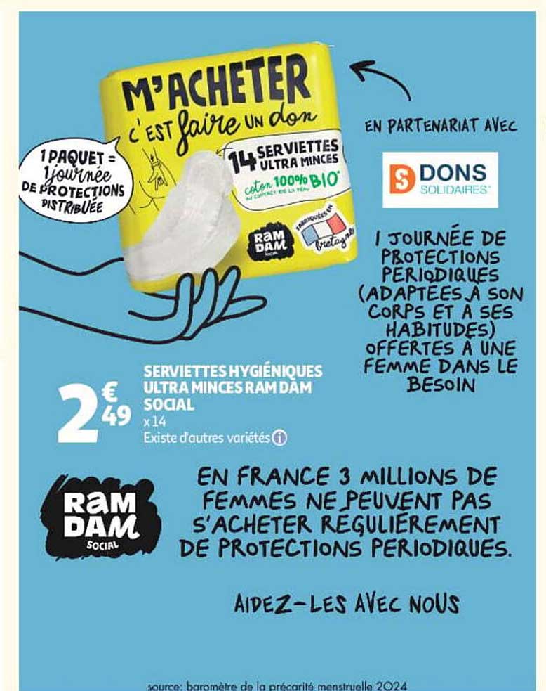 M'ACHETER C'EST faire un don