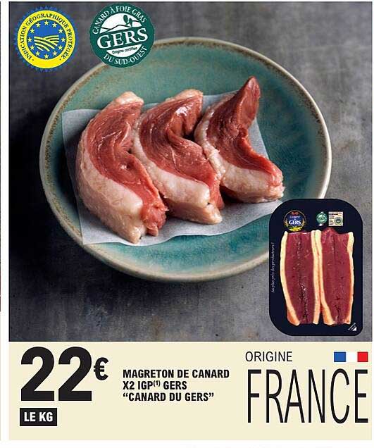 MAGRETON DE CANARD X2 IGP(*) GERS “CANARD DU GERS”