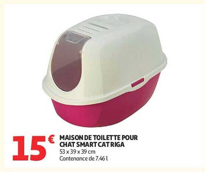 MAISON DE TOILETTE POUR CHAT SMARTCATRIGA