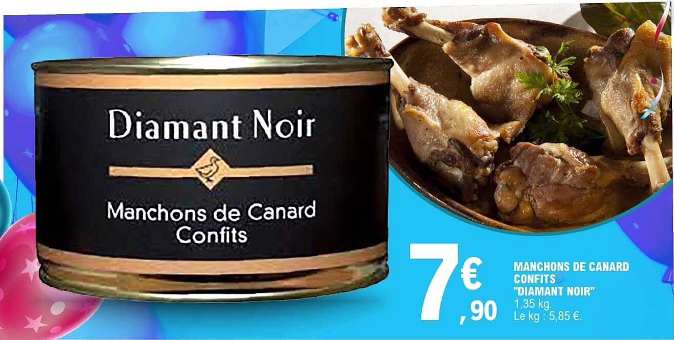 Manchons de Canard Confits "Diamant Noir"